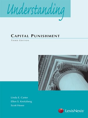cover image of Understanding Capital Punishment Law